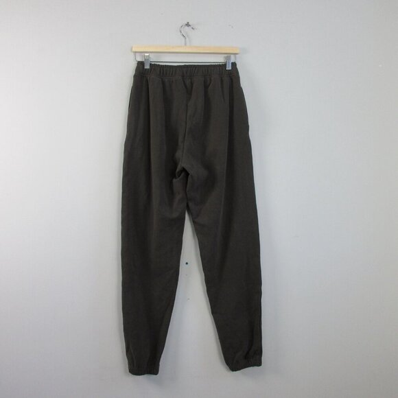 Buffbunny Boyfriend Cloud Jogger Women's Sweatpants S Brown Fleece Lounge 530 - Picture 2 of 13